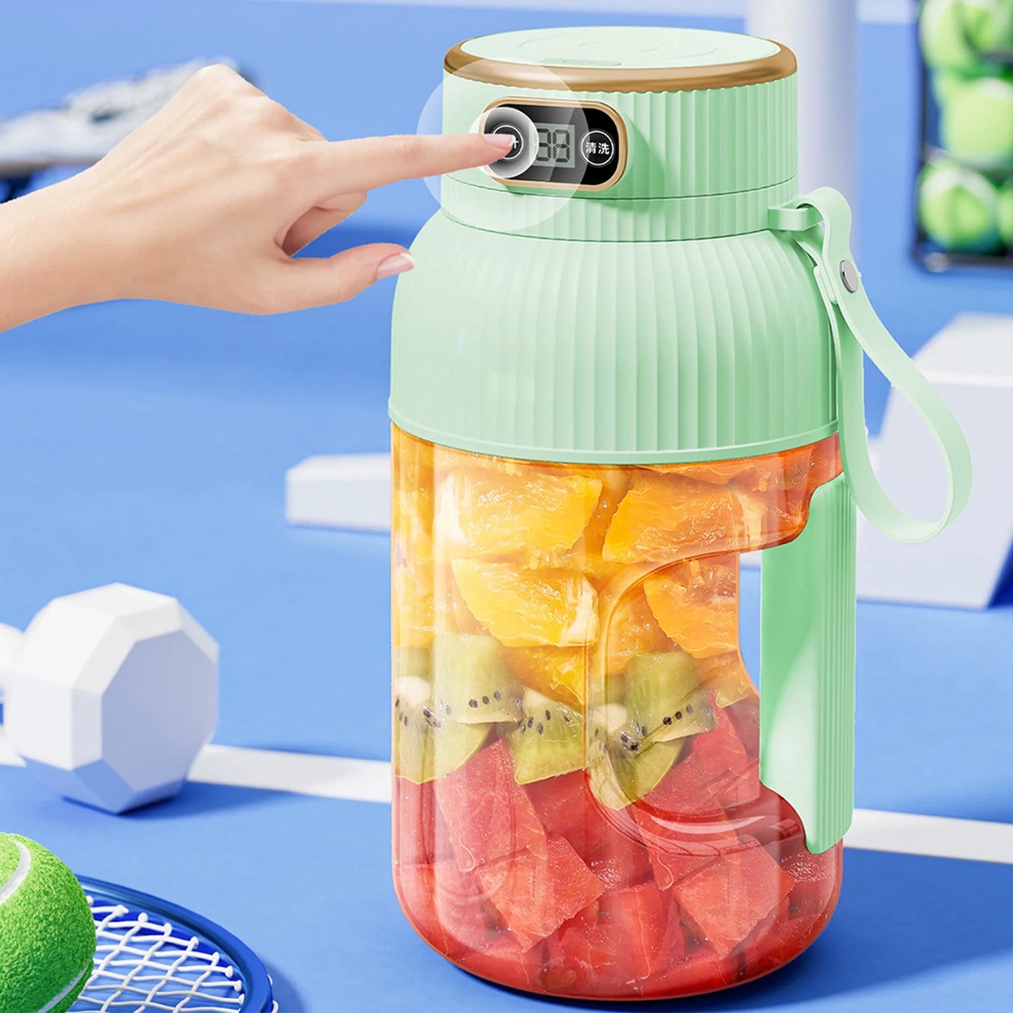 Exprimidor Portátil Multifuncional Inalámbrico para Jugos Frescos