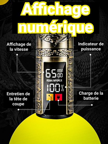 Sonibre™ - Tondeuse à cheveux sans fil, avec affichage intelligent